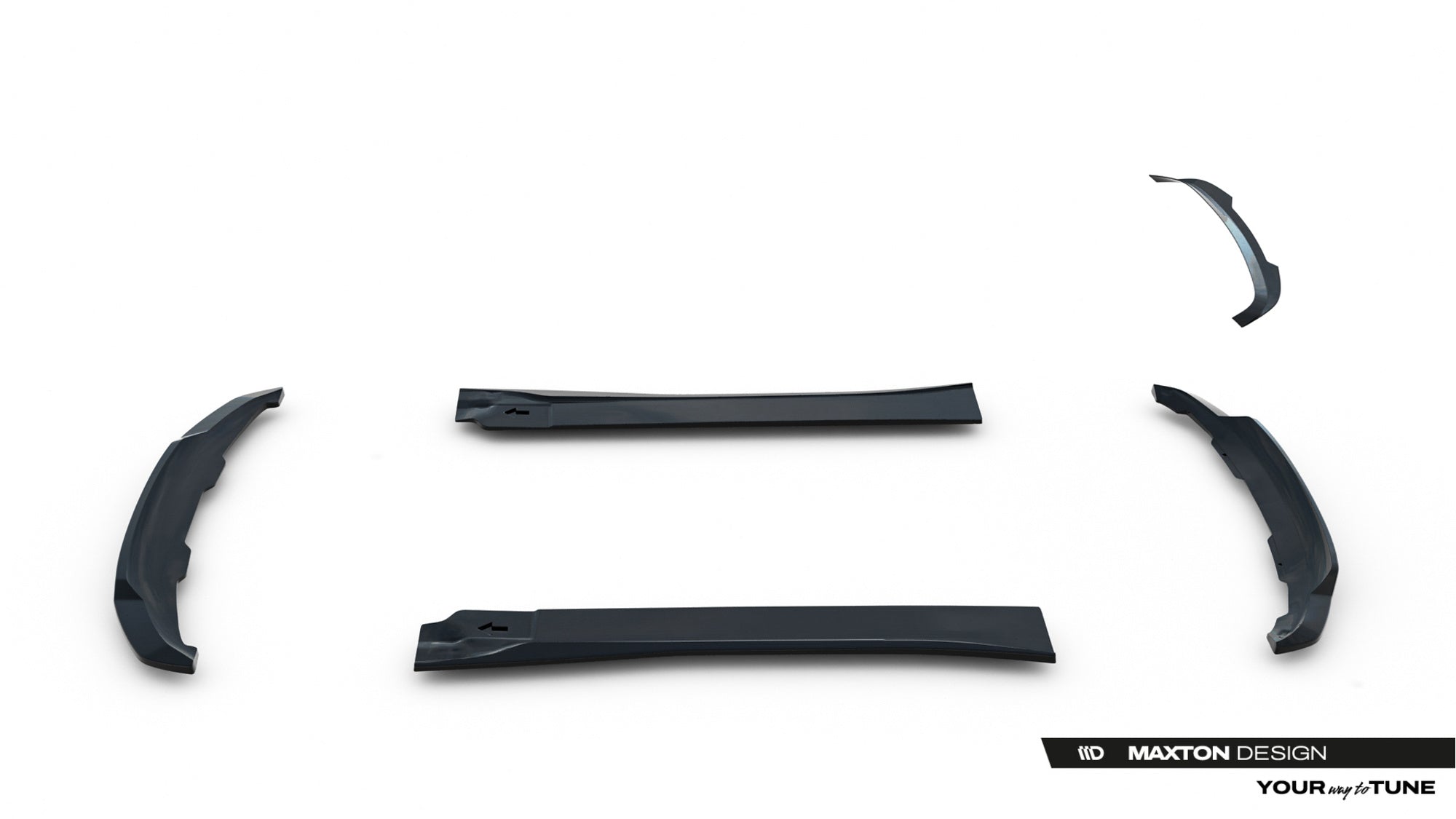 Maxton Design Set Of Splitters para BMW i3 S Mk1 Facelift - imagen 14