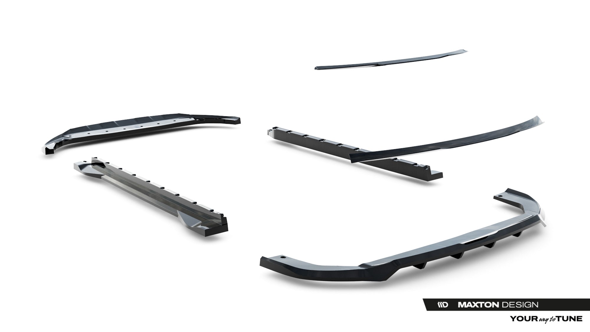 Maxton Design Set Of Splitters para BYD Seal U Mk1 - imagen 25