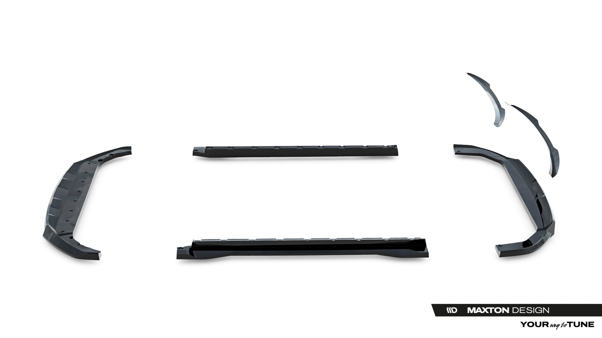 Maxton Design Set Of Splitters para BYD Seal U Mk1 - imagen 26