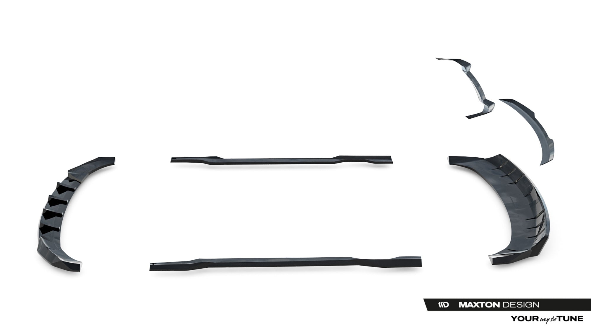 Maxton Design Set Of Splitters para BYD Sealion 7 Mk1 - imagen 25