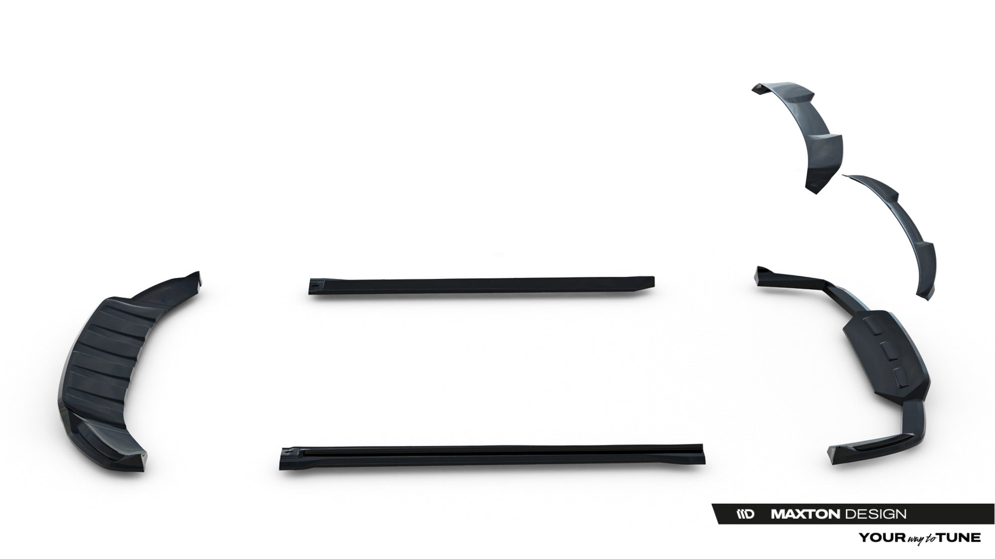 Maxton Design Set Of Splitters para Bentley Bentayga Mk1 - imagen 17