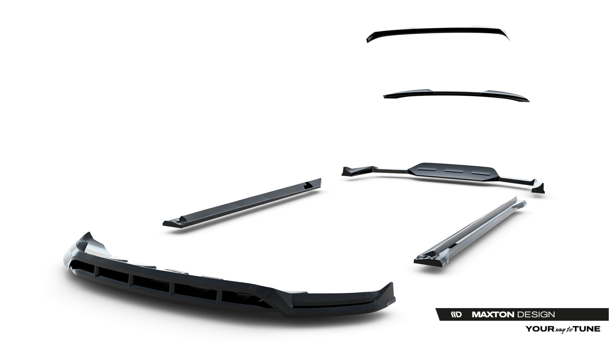 Maxton Design Set Of Splitters para Bentley Bentayga Mk1 - imagen 18