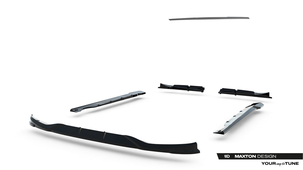 Maxton Design Set Of Splitters para Brabus Smart Fortwo C451 Facelift - imagen 15