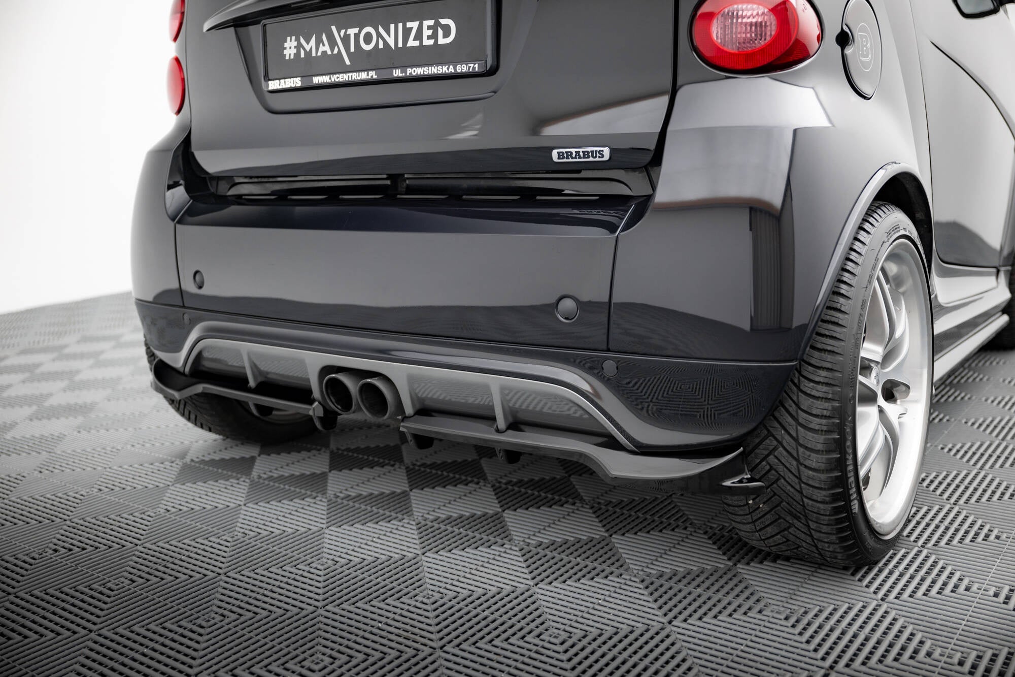 Maxton Design Set Of Splitters para Brabus Smart Fortwo C451 Facelift - imagen 9
