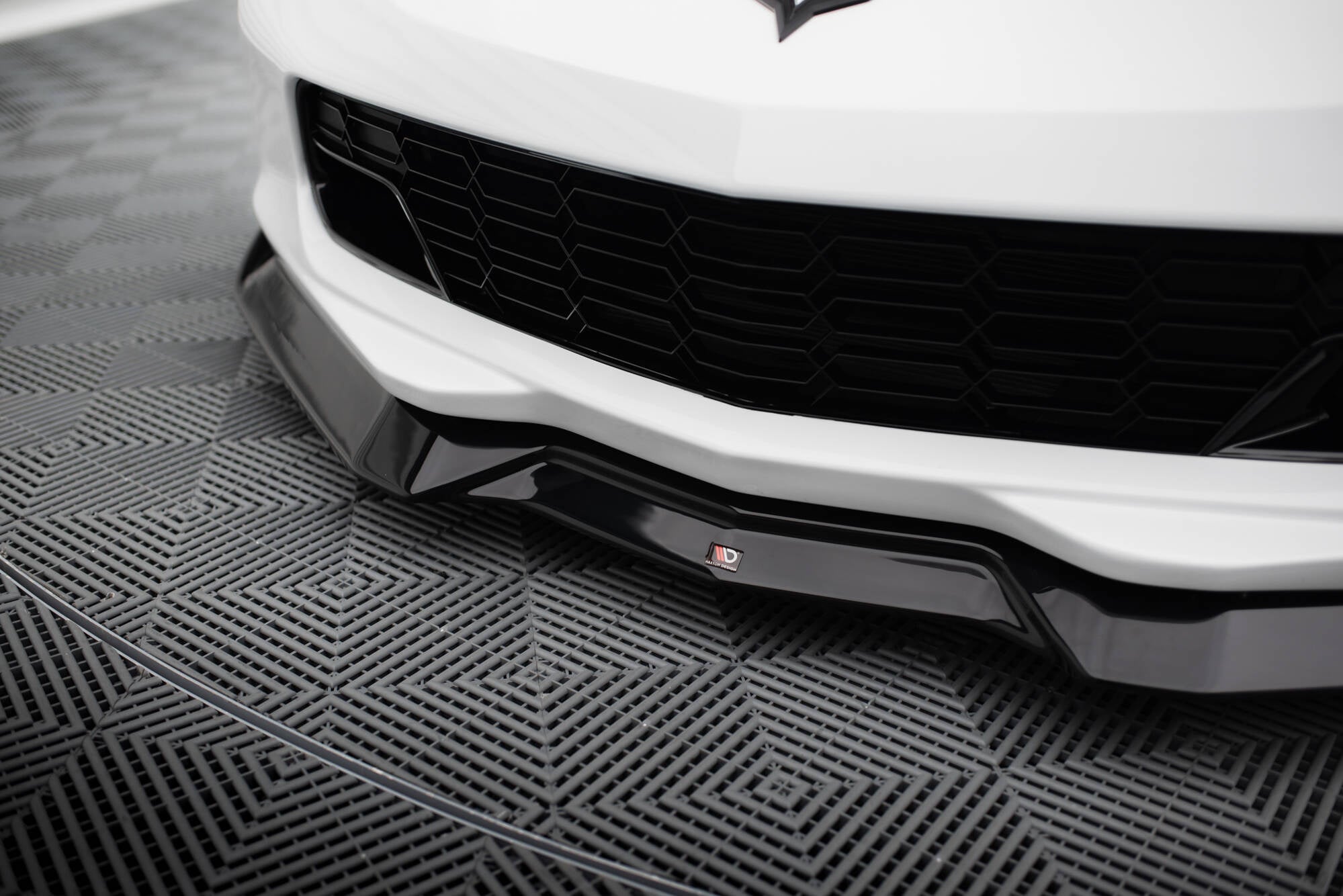 Maxton Design Set Of Splitters para Chevrolet Corvette Stingray C7 - imagen 3