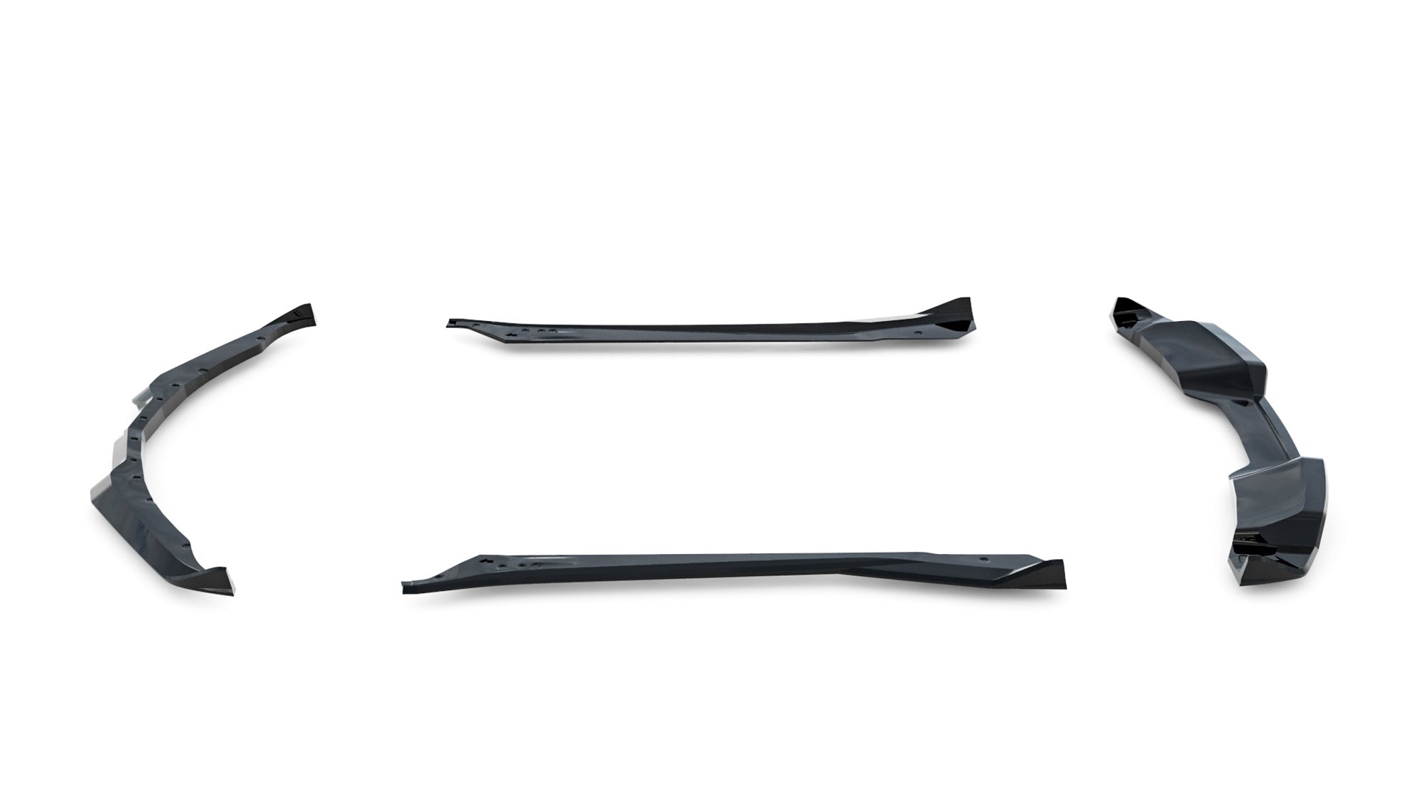 Maxton Design Set Of Splitters para Chevrolet Corvette Stingray C7 - imagen 15