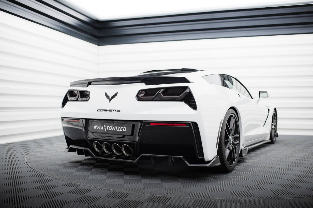 Maxton Design Set Of Splitters para Chevrolet Corvette Stingray C7 - imagen 8