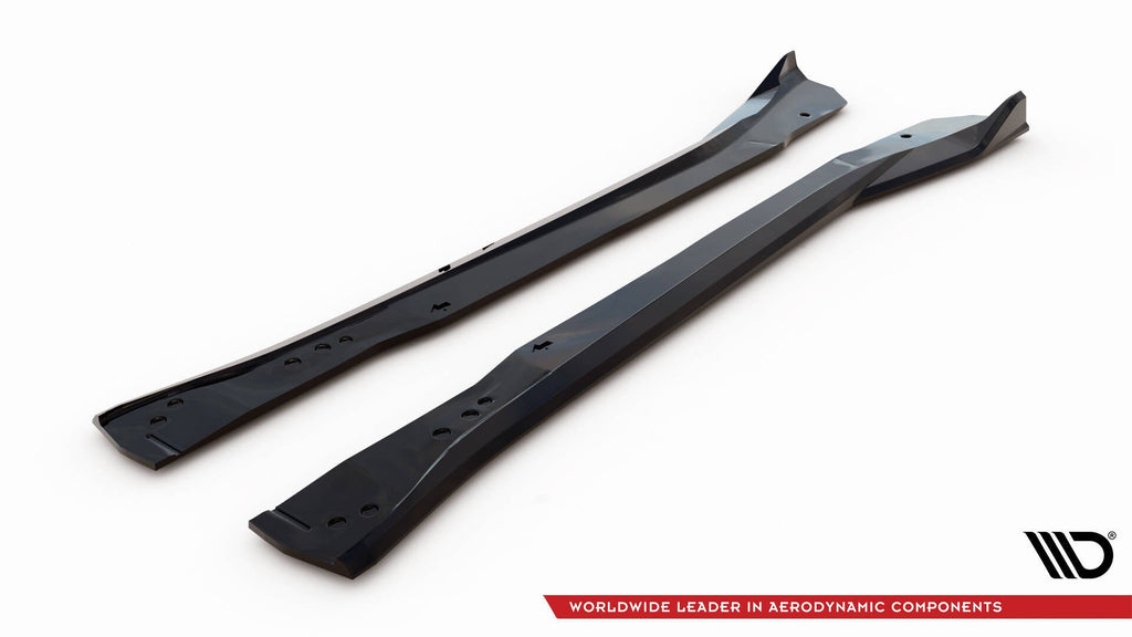 Maxton Design Set Of Splitters para Chevrolet Corvette Z06 C7 - imagen 15