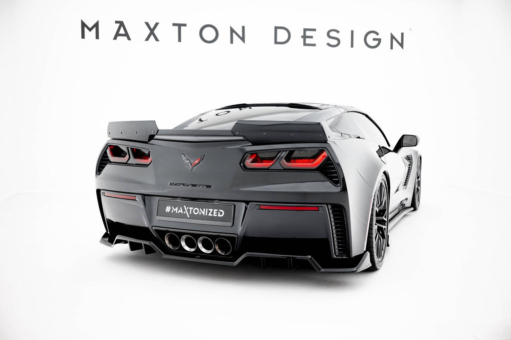 Maxton Design Set Of Splitters para Chevrolet Corvette Z06 C7 - imagen 7