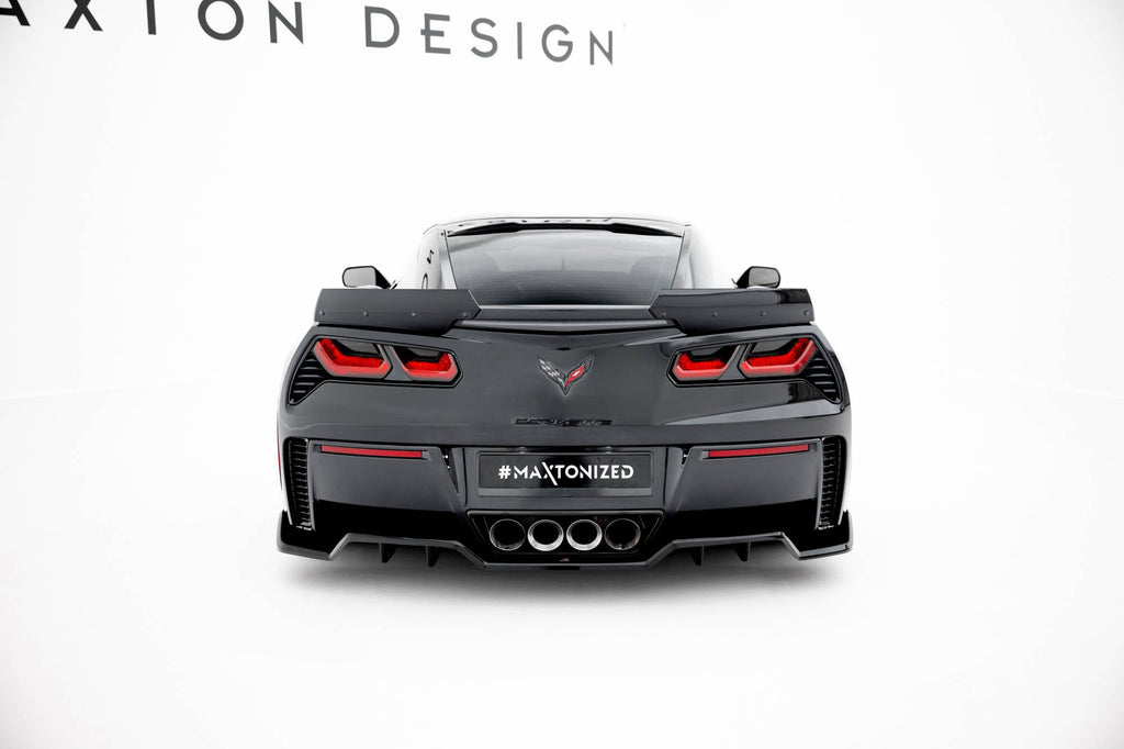 Maxton Design Set Of Splitters para Chevrolet Corvette Z06 C7 - imagen 8