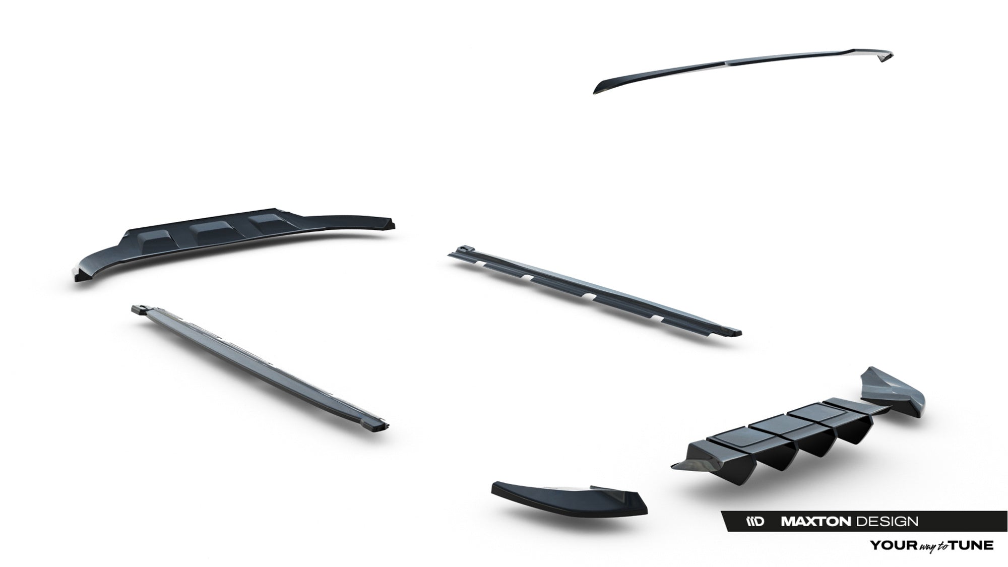 Maxton Design Set Of Splitters para Cupra Ateca Mk1 Facelift - imagen 27