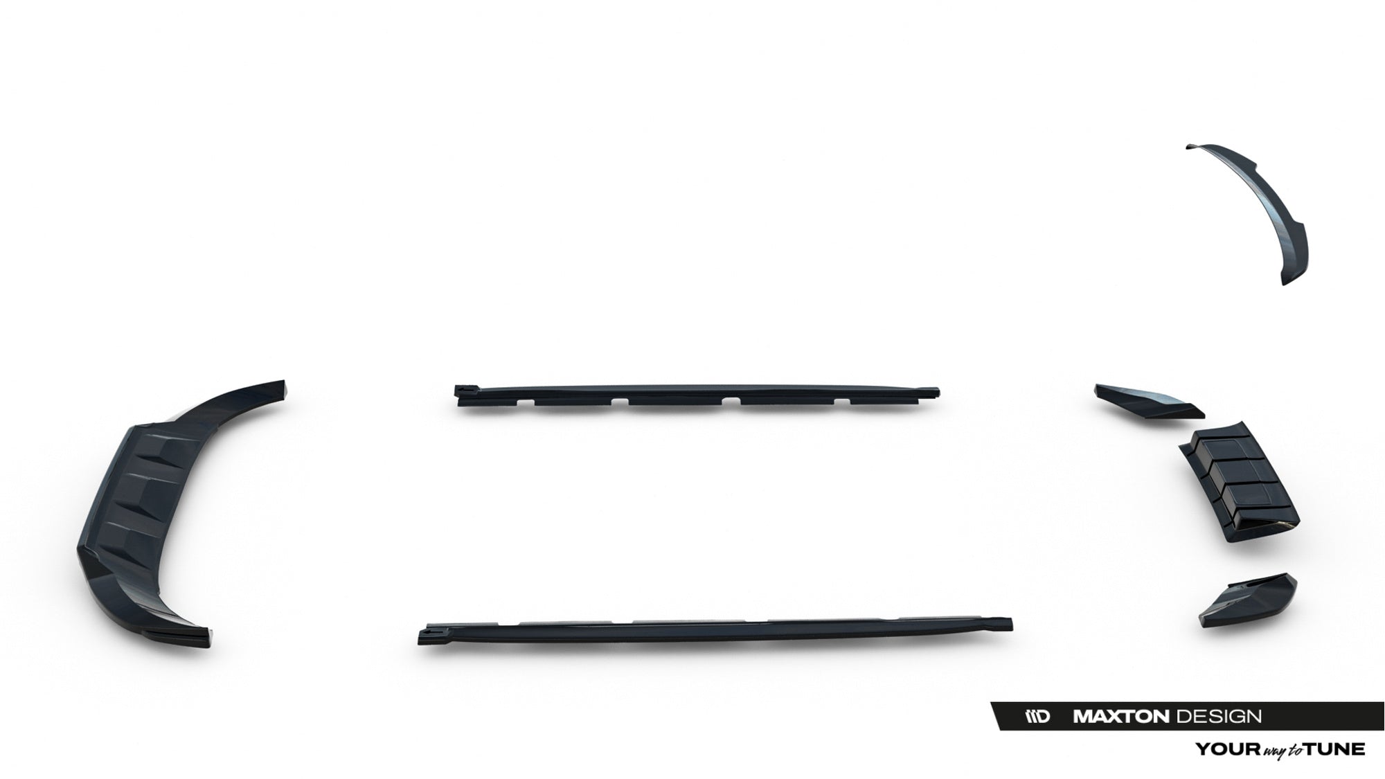 Maxton Design Set Of Splitters para Cupra Ateca Mk1 Facelift - imagen 29