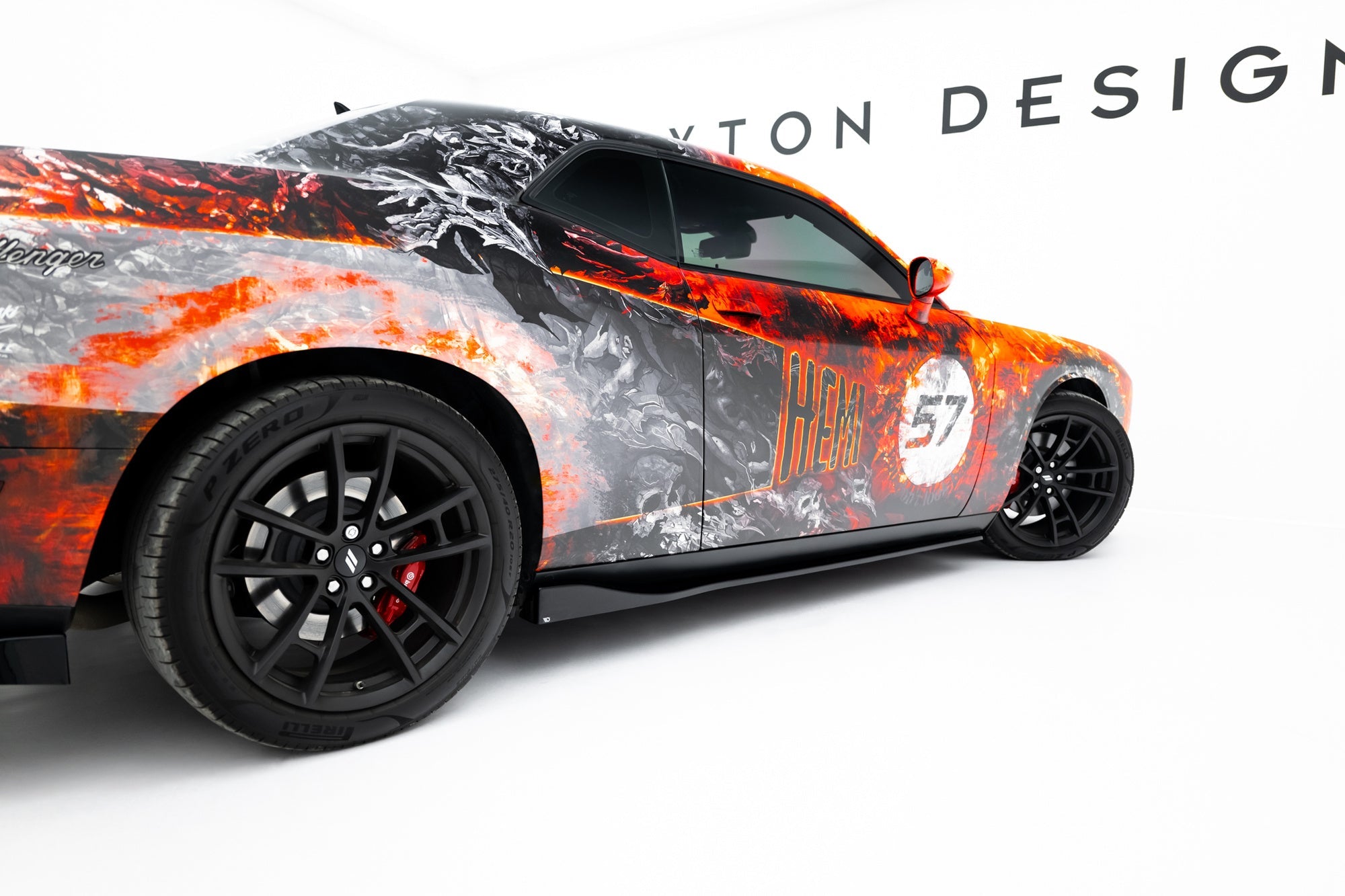 Maxton Design Set Of Splitters para Dodge Challenger GT Mk3 Facelift - imagen 8