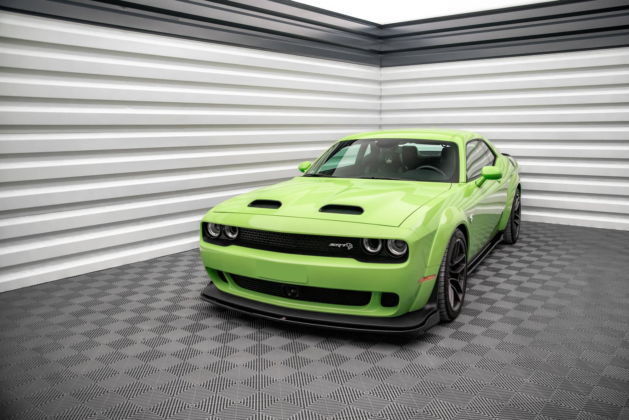 Maxton Design Set Of Splitters para Dodge Challenger SRT Hellcat Widebody Mk3 - imagen 3