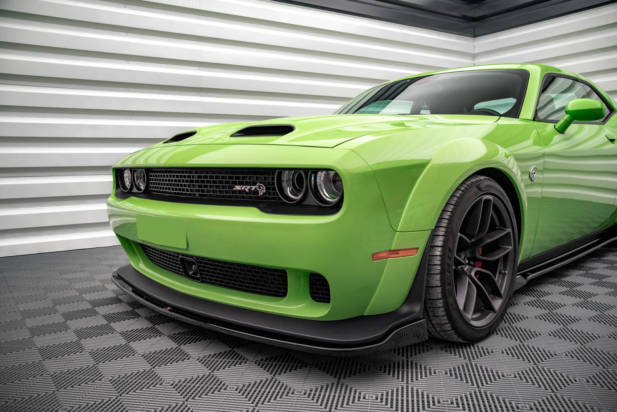 Maxton Design Set Of Splitters para Dodge Challenger SRT Hellcat Widebody Mk3 - imagen 4