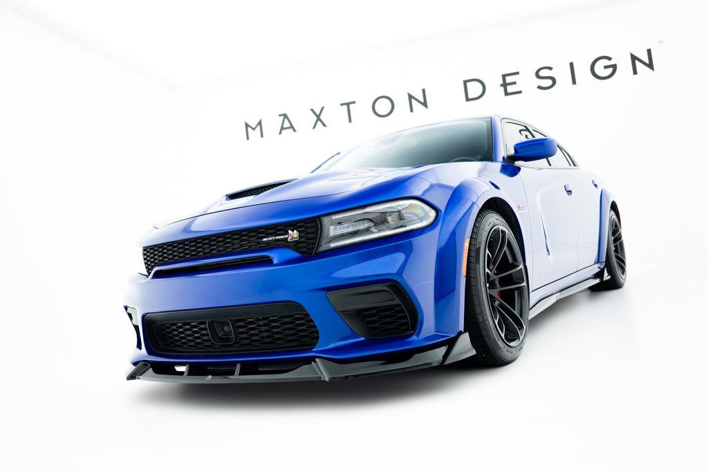 Maxton Design Set Of Splitters para Dodge Charger RT Scat Pack Widebody Mk3 Facelift - imagen 4