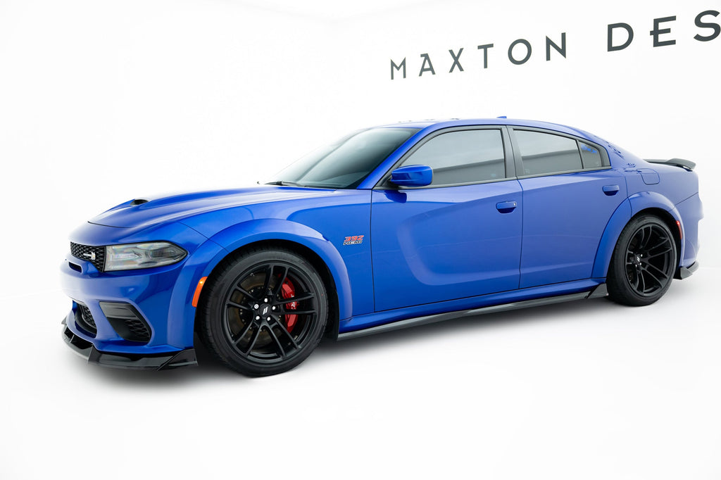 Maxton Design Set Of Splitters para Dodge Charger RT Scat Pack Widebody Mk3 Facelift - imagen 1