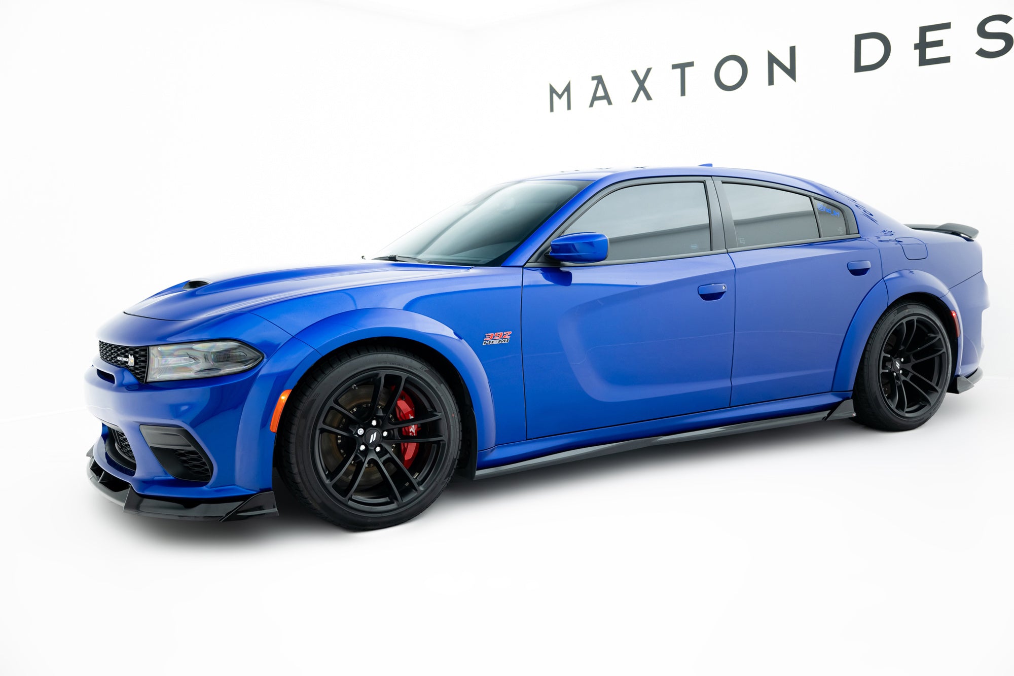 Maxton Design Set Of Splitters para Dodge Charger RT Scat Pack Widebody Mk3 Facelift - imagen 1