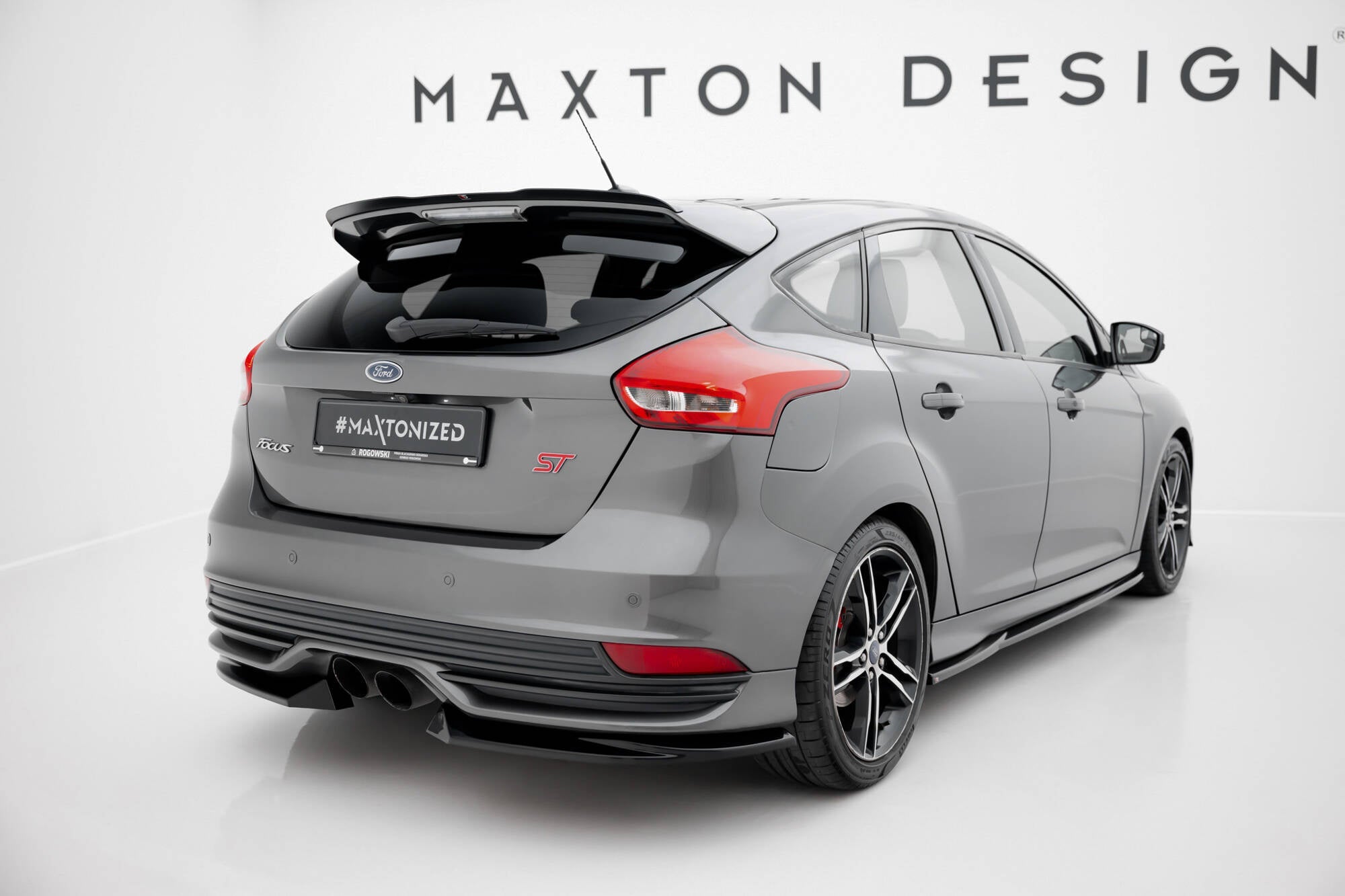 Maxton Design Set Of Splitters para Ford Focus ST Mk3 Facelift - imagen 7
