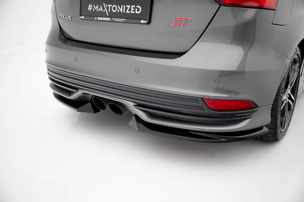 Maxton Design Set Of Splitters para Ford Focus ST Mk3 Facelift - imagen 8