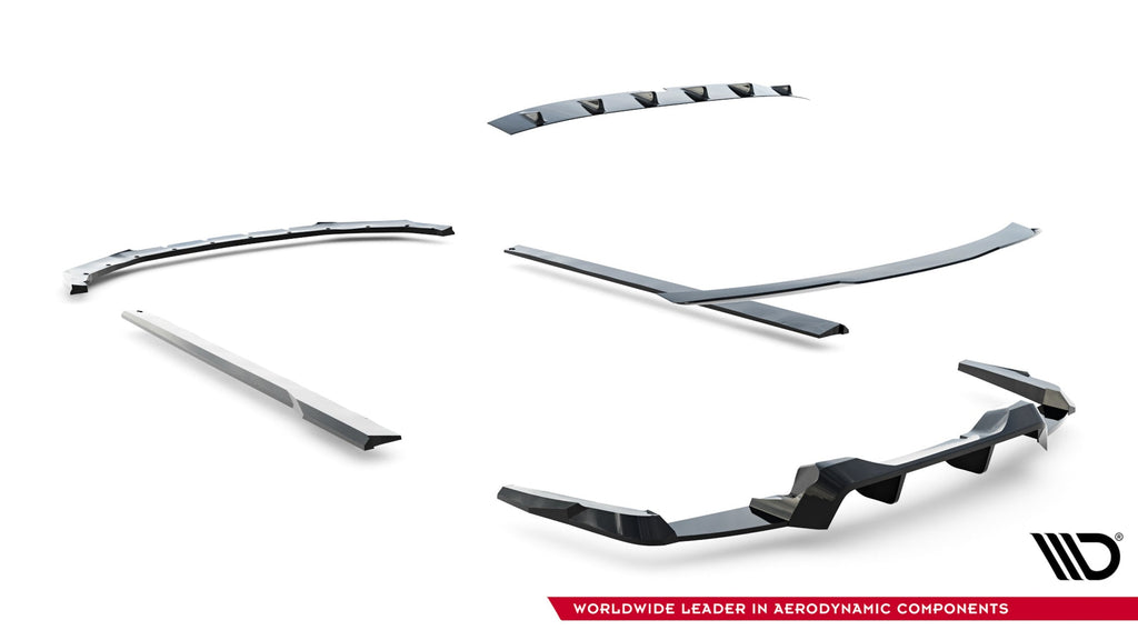 Maxton Design Set Of Splitters para Ford Mustang Dark Horse Mk7 - imagen 19