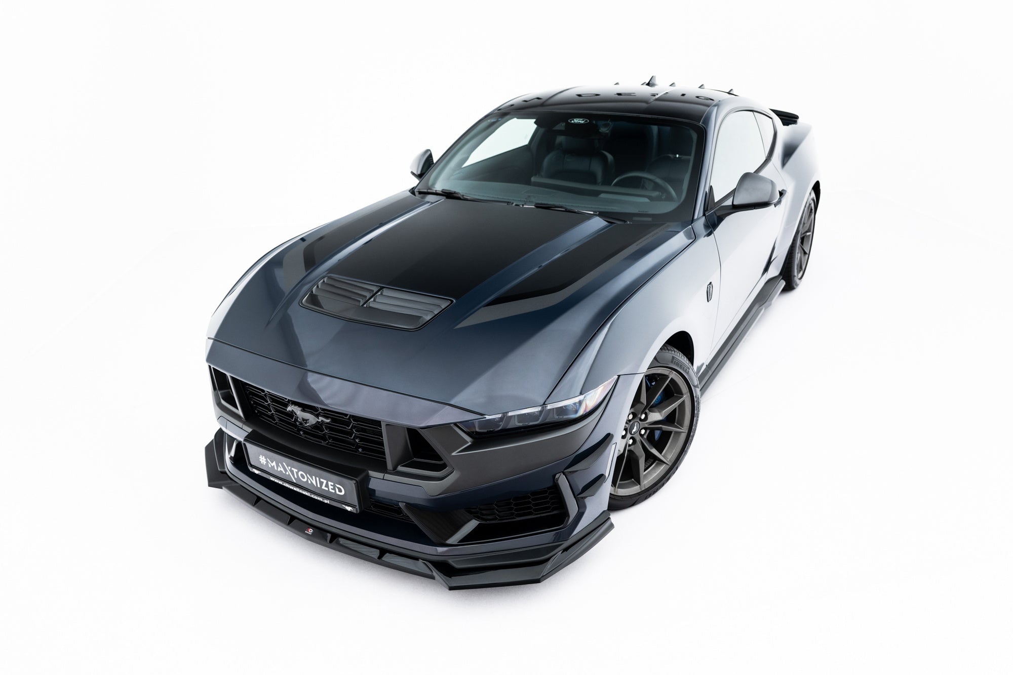 Maxton Design Set Of Splitters para Ford Mustang Dark Horse Mk7 - imagen 3