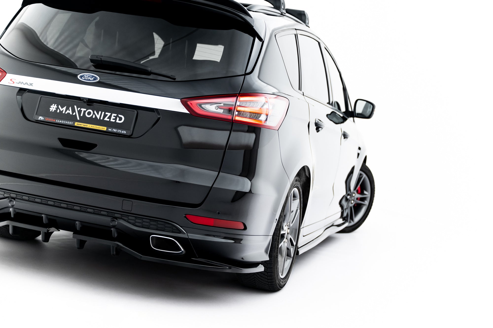 Maxton Design Set Of Splitters para Ford S-Max ST-Line Mk2 Facelift - imagen 14
