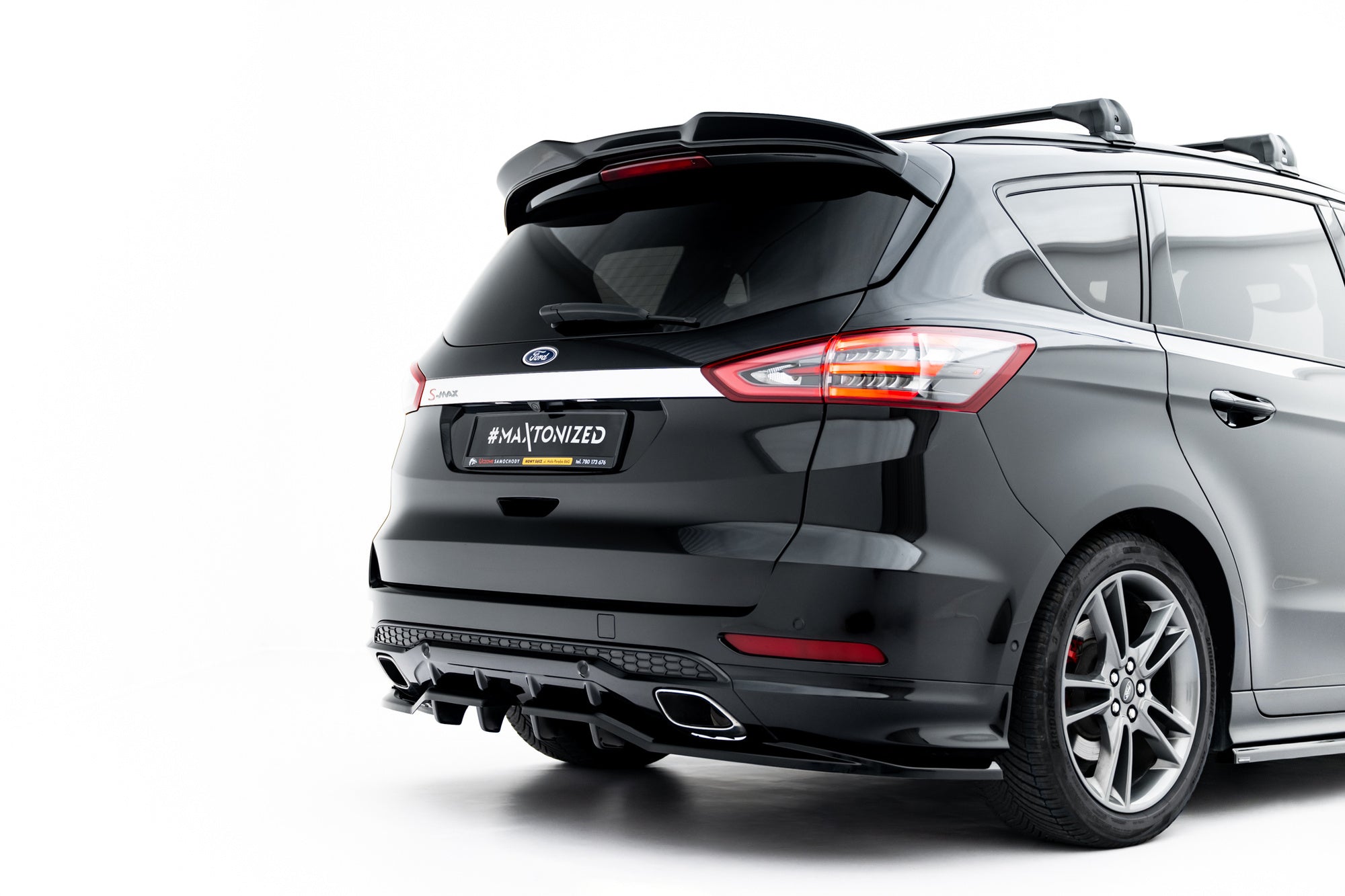 Maxton Design Set Of Splitters para Ford S-Max ST-Line Mk2 Facelift - imagen 12