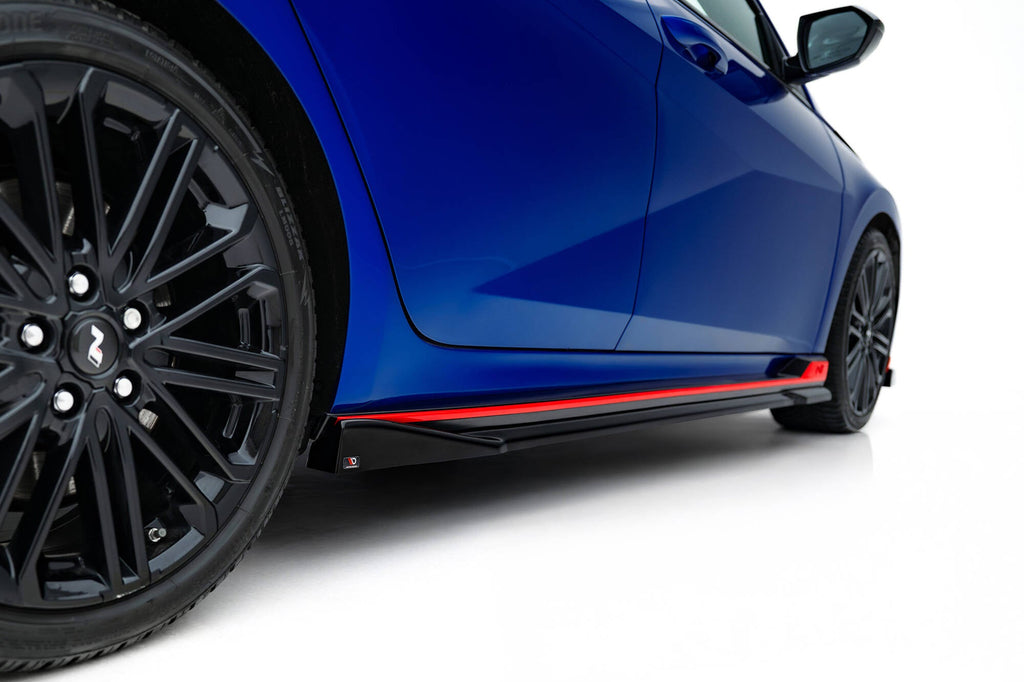 Maxton Design Set Of Splitters para Hyundai Elantra N Mk7 - imagen 6