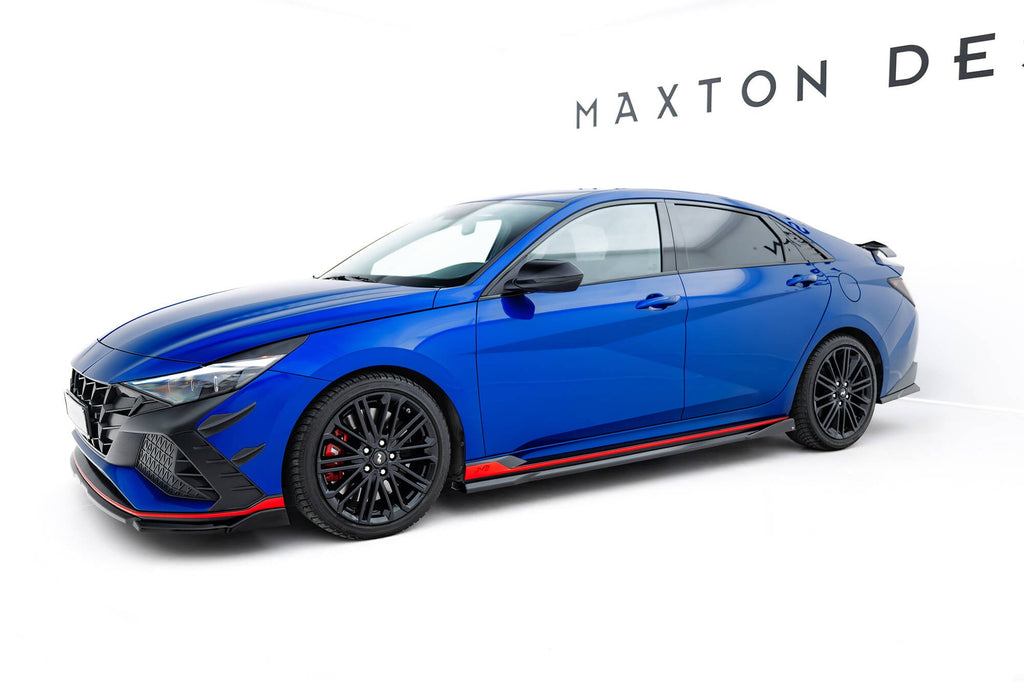 Maxton Design Set Of Splitters para Hyundai Elantra N Mk7 - imagen 1
