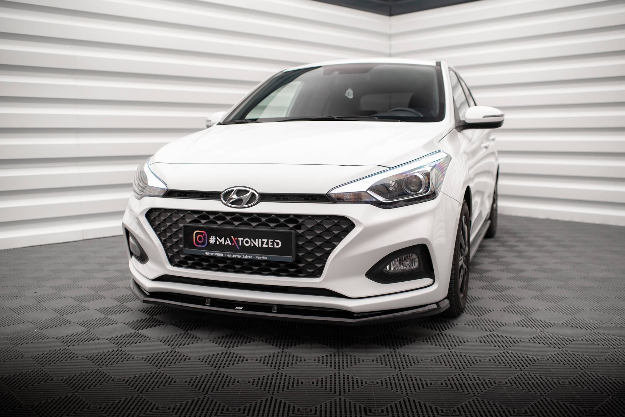 Maxton Design Set Of Splitters para Hyundai I20 Mk2 Facelift - imagen 3