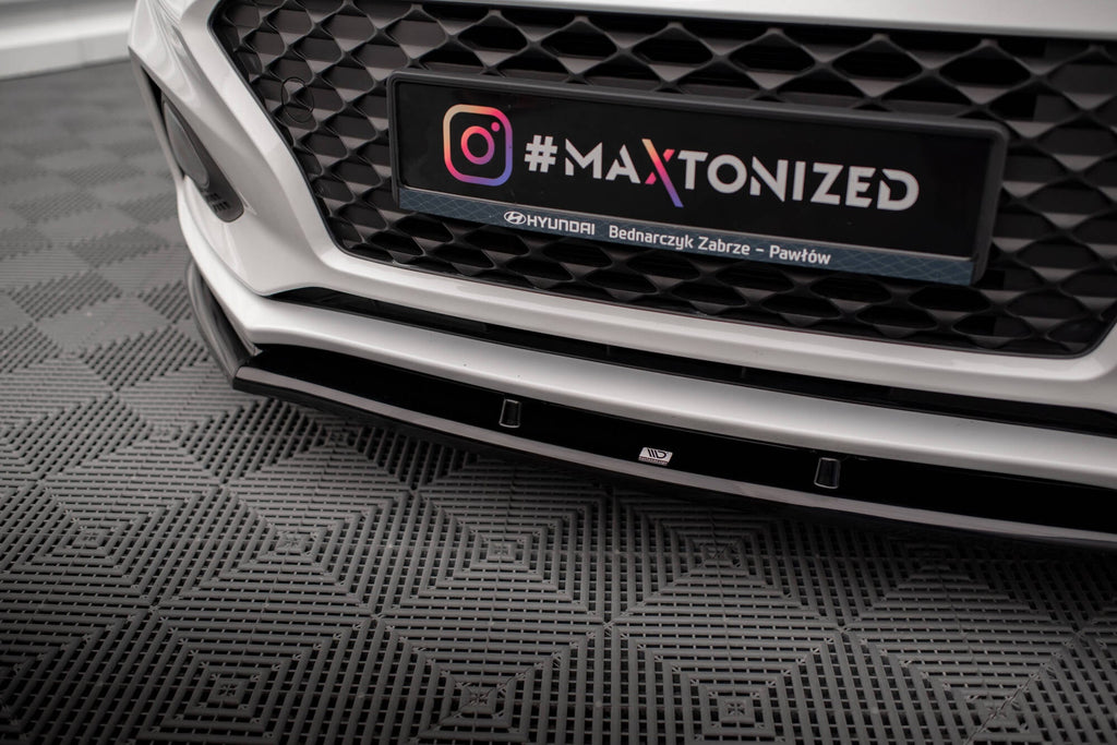 Maxton Design Set Of Splitters para Hyundai I20 Mk2 Facelift - imagen 4
