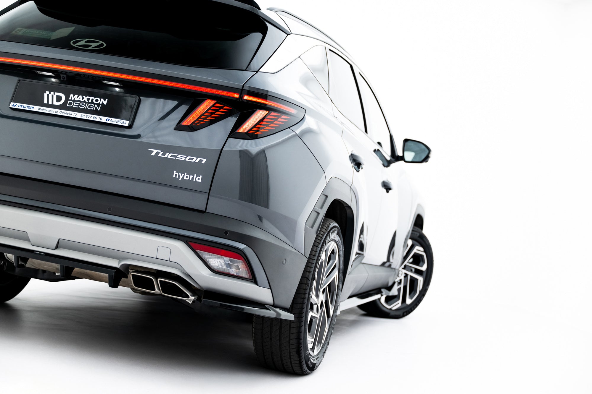 Maxton Design Set Of Splitters para Hyundai Tucson Mk4 Facelift - imagen 14