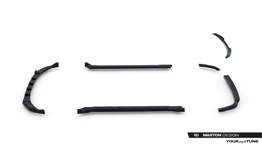Maxton Design Set Of Splitters para Hyundai Tucson Mk4 Facelift - imagen 20