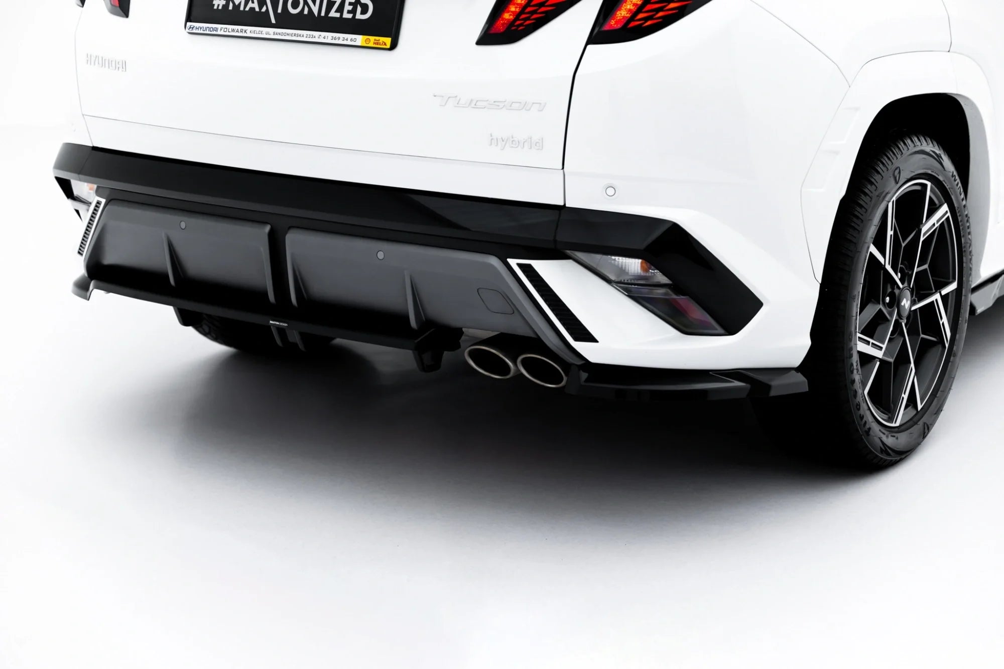 Maxton Design Set Of Splitters para Hyundai Tucson N-Line Mk4 Facelift - imagen 14