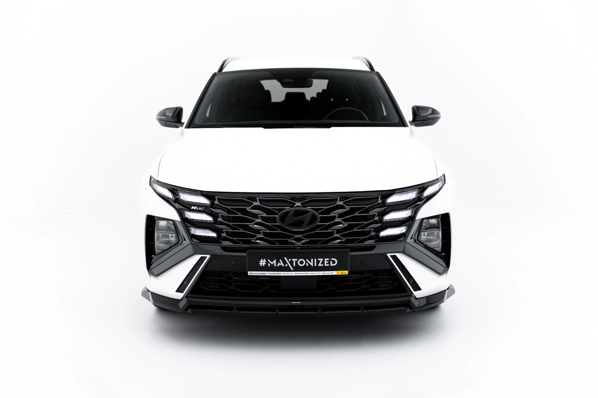 Maxton Design Set Of Splitters para Hyundai Tucson N-Line Mk4 Facelift - imagen 4