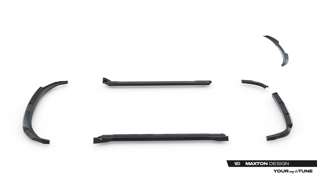 Maxton Design Set Of Splitters para Hyundai Tucson N-Line Mk4 Facelift - imagen 18