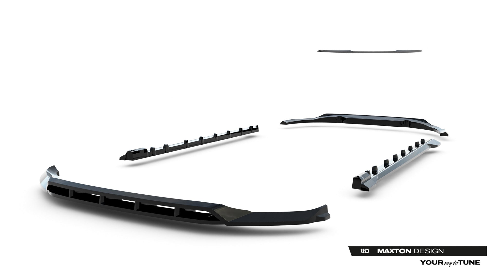 Maxton Design Set Of Splitters para Jaguar F-Pace R-Sport X761 Facelift - imagen 17