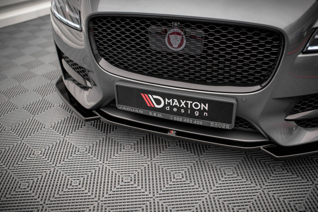 Maxton Design Set Of Splitters para Jaguar XF R-Sport X260 - imagen 4