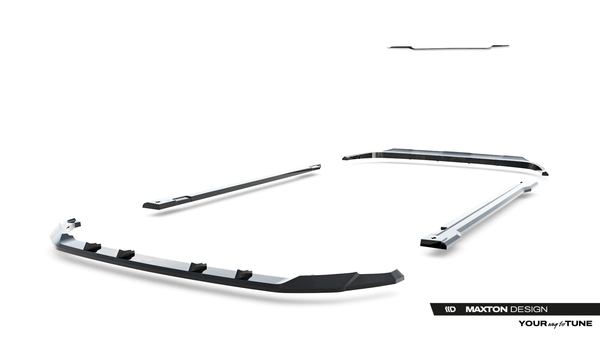 Maxton Design Set Of Splitters para Kia EV9 GT-Line Mk1 - imagen 14