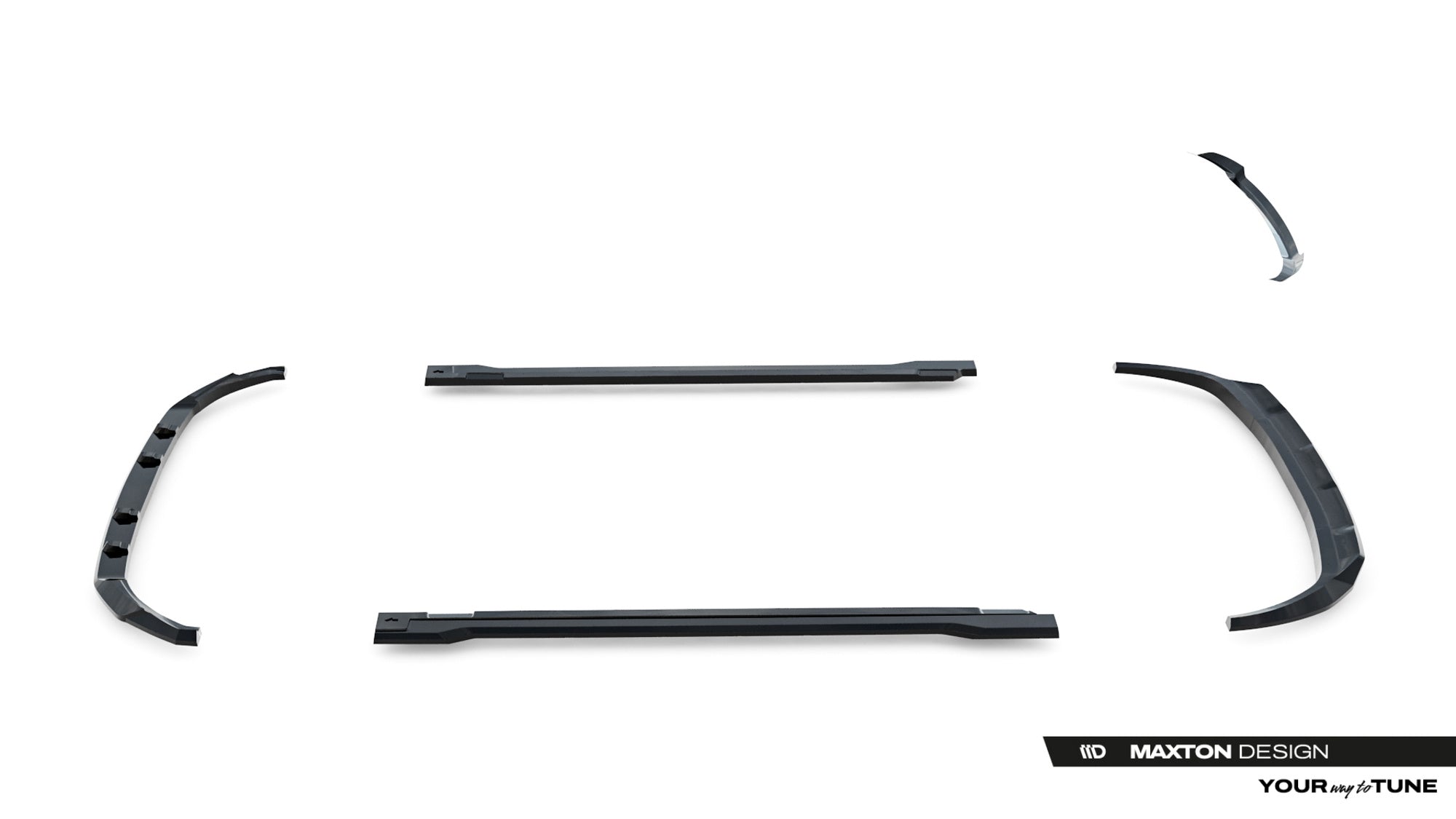 Maxton Design Set Of Splitters para Kia EV9 GT-Line Mk1 - imagen 13