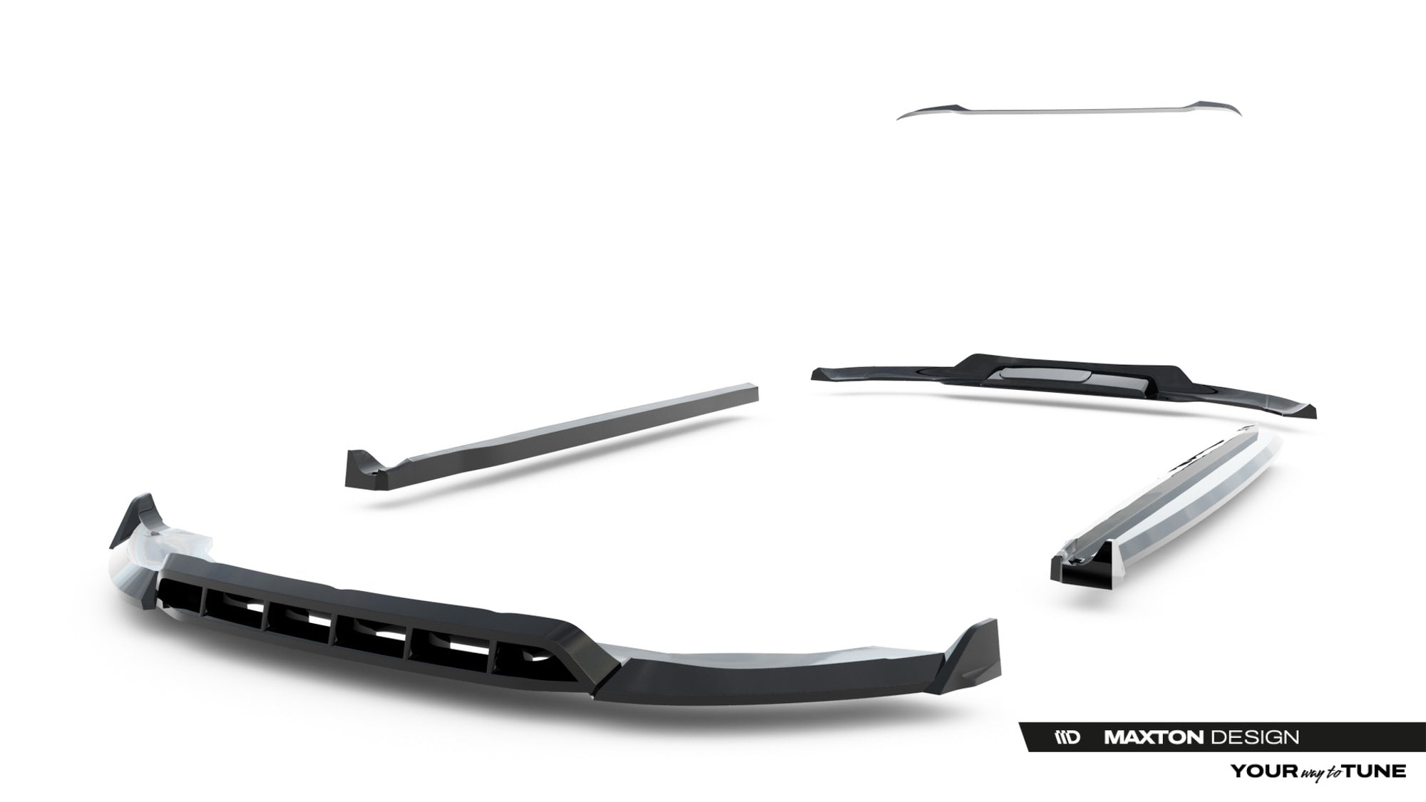 Maxton Design Set Of Splitters para Land Rover Range Rover Evoque Dynamic Mk2 - imagen 20