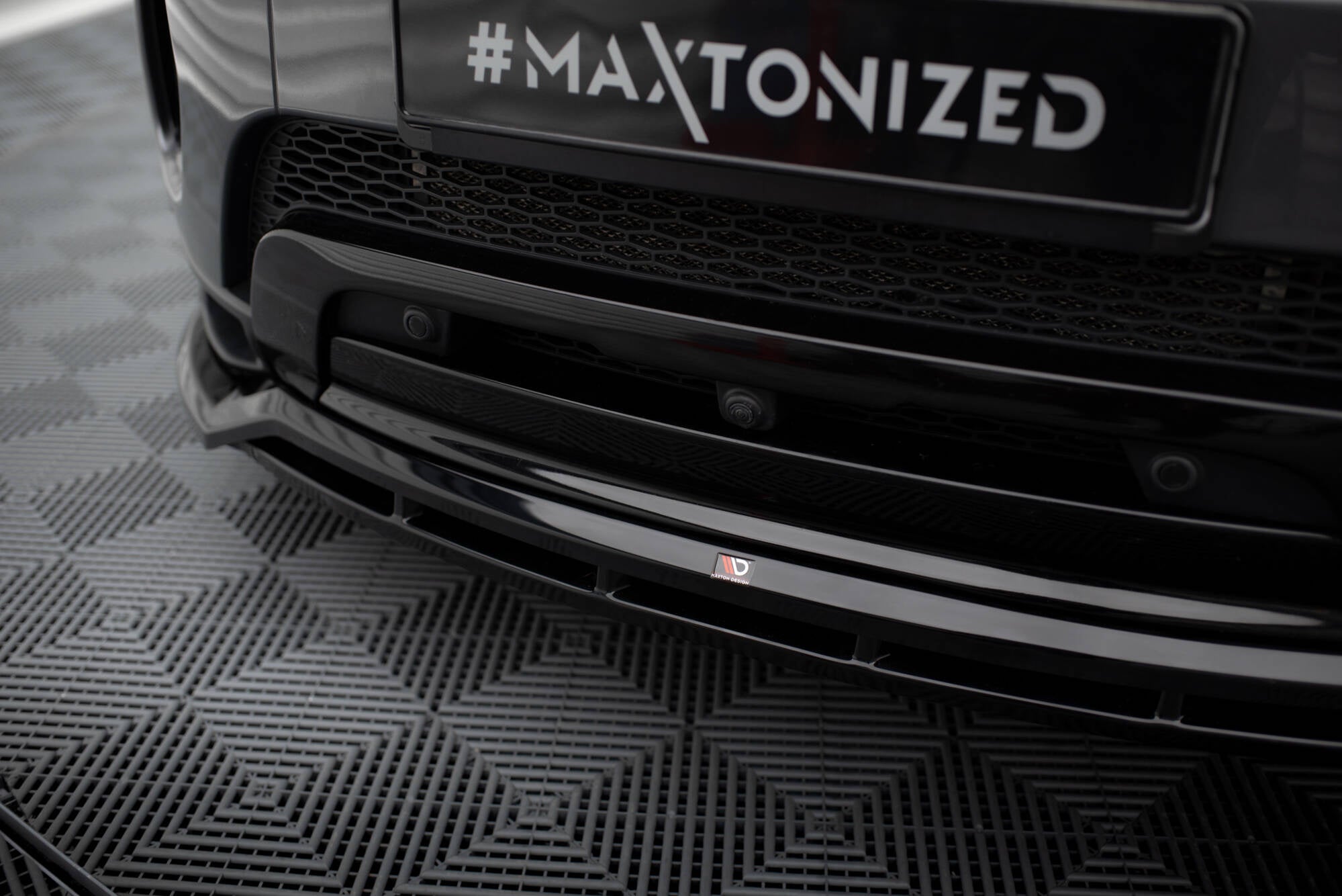 Maxton Design Set Of Splitters para Land Rover Range Rover Evoque HSE Dynamic Mk1 Facelift - imagen 3