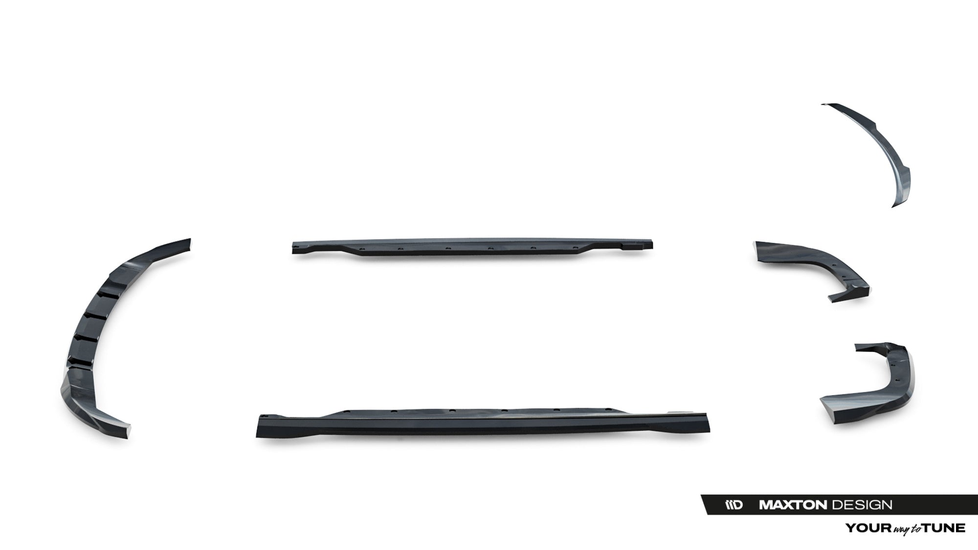 Maxton Design Set Of Splitters para Land Rover Range Rover SVR Mk2 Facelift - imagen 18