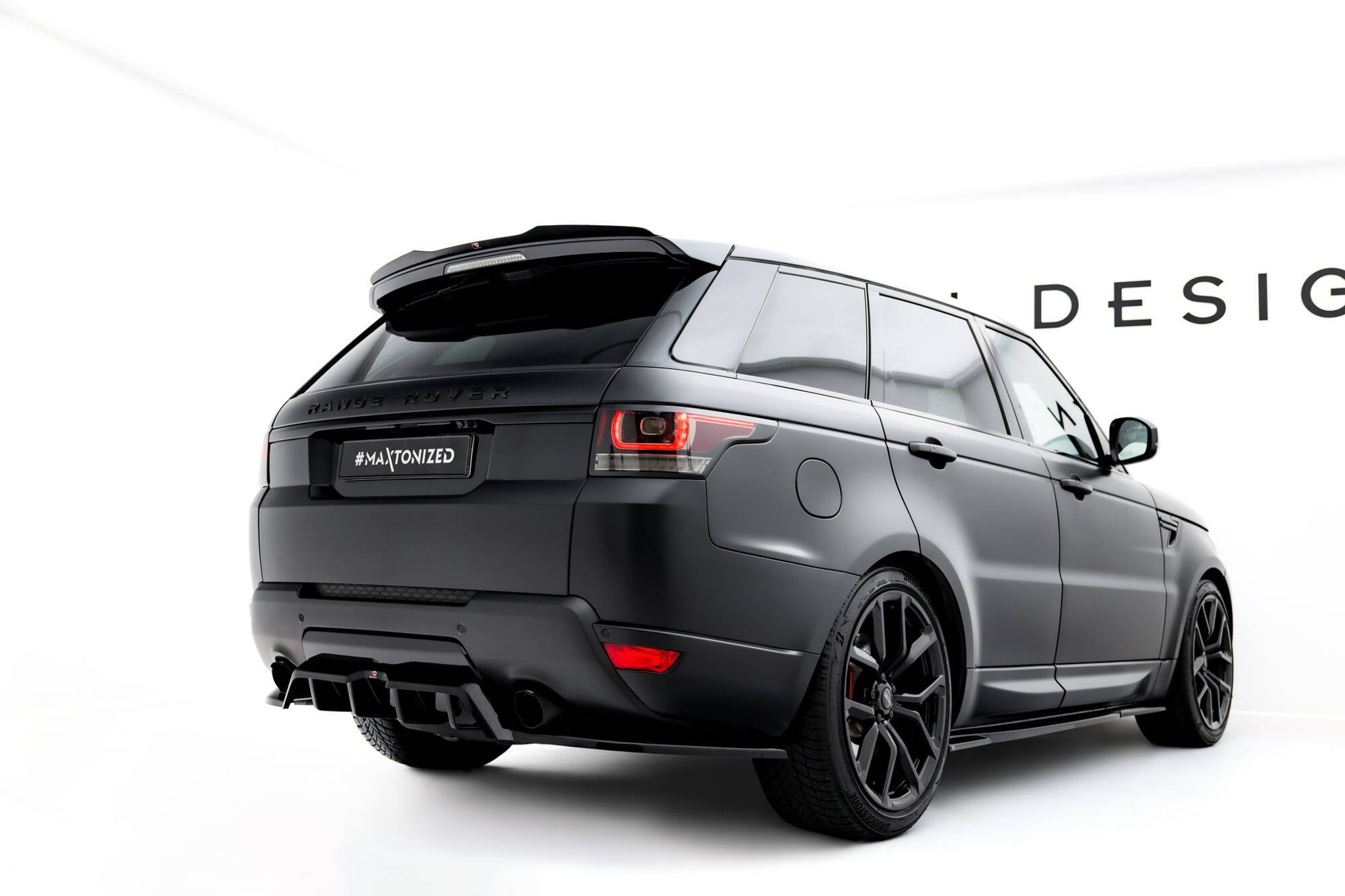 Maxton Design Set Of Splitters para Land Rover Range Rover Sport Mk2 - imagen 6