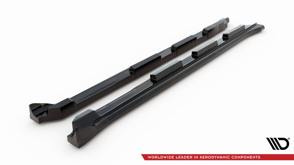Maxton Design Set Of Splitters para Land Rover Range Rover Velar R-Dynamic Mk1 (The kit is compatible with the towbar) - imagen 16