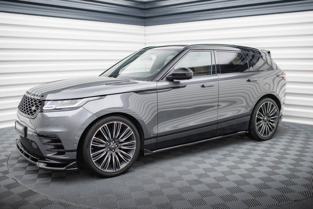 Maxton Design Set Of Splitters para Land Rover Range Rover Velar R-Dynamic Mk1 (The kit is compatible with the towbar) - imagen 1