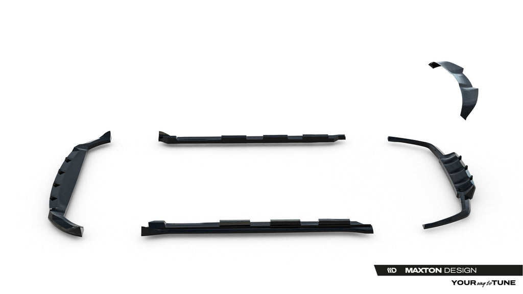 Maxton Design Set Of Splitters para Land Rover Range Rover Velar R-Dynamic Mk1 (The kit is not compatible with a towbar) - imagen 19