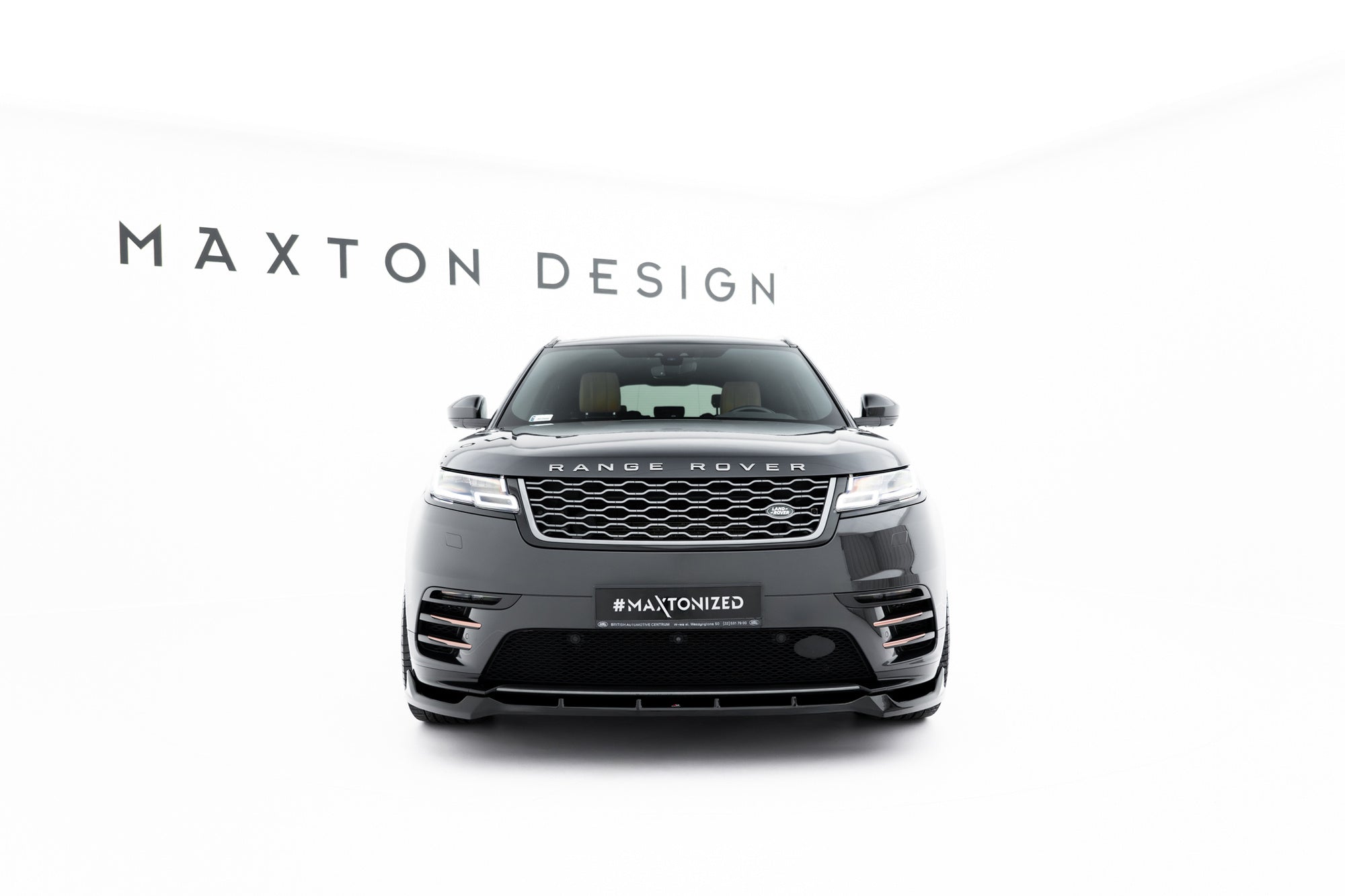 Maxton Design Set Of Splitters para Land Rover Range Rover Velar R-Dynamic Mk1 (The kit is not compatible with a towbar) - imagen 3