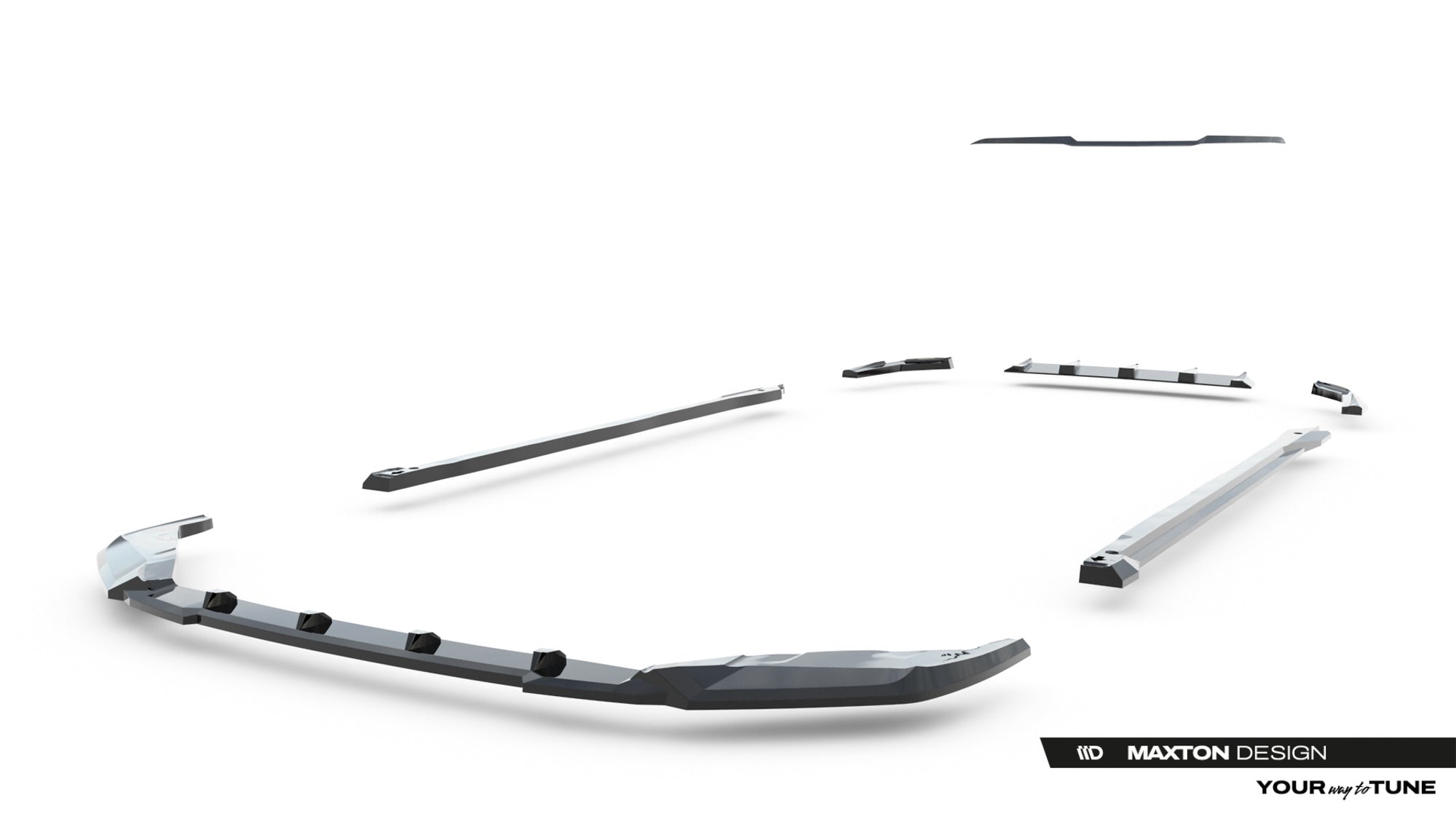 Maxton Design Set Of Splitters para Lexus IS 500 Mk3 Facelift 2 (XE30) - imagen 21